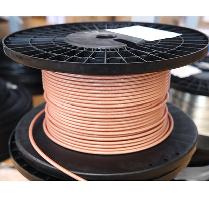 Eastsheep High Temperature and High Frequency Coaxial Cable, Teflon RG142 Single Shielded Silver-Plated RF Cable, 100 meters