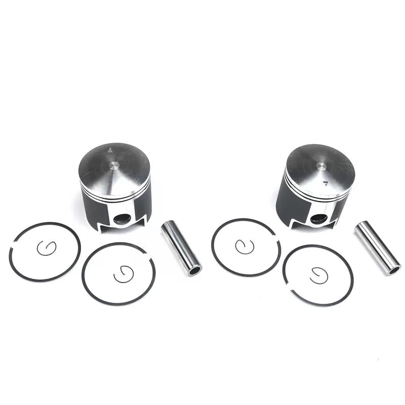 72mm standard-bore dual-ring piston and gasket kit for Polaris Indy Trail 488, 1986-1999 [4]