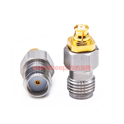 Eastsheep SMA/SMP-KK-1 High Frequency Adapter, Stainless Steel SMA Female to SMP Female, GPO Female, 18G, 1 piece.