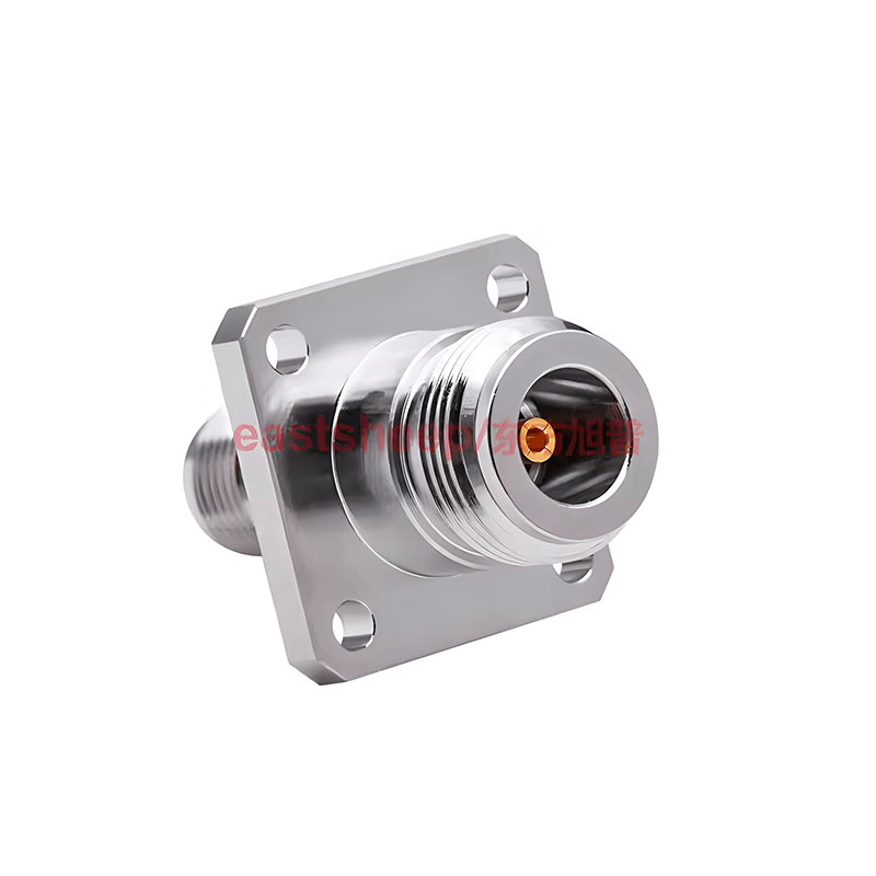 Eastsheep RF Adapter N/TNC-KFK N-female to TNC-female, flange with waterproof ring, 11G, 1 piece.
