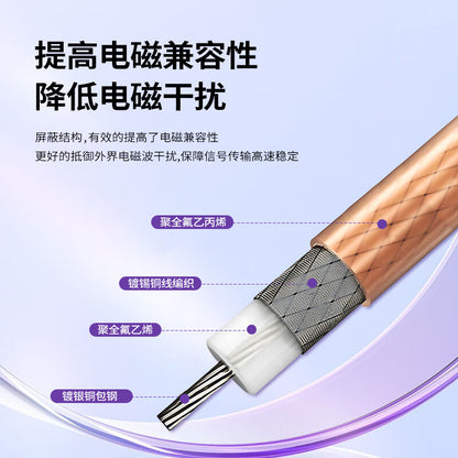 LEWEIDA SMA connector cable, SMA to XH 2.54 terminal cable, RG316 RF adapter cable, 0.5 meters, LWD-DZ114