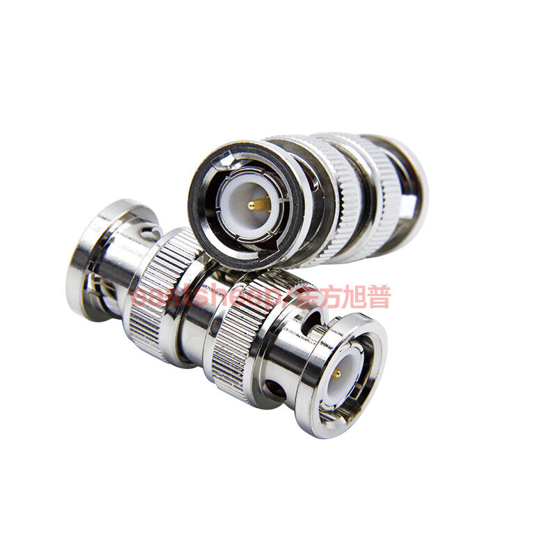 Eastsheep RF coaxial adapter BNC-JJ (BNC male to BNC male to BNC male to male connector) Q9-JJ 2-pack