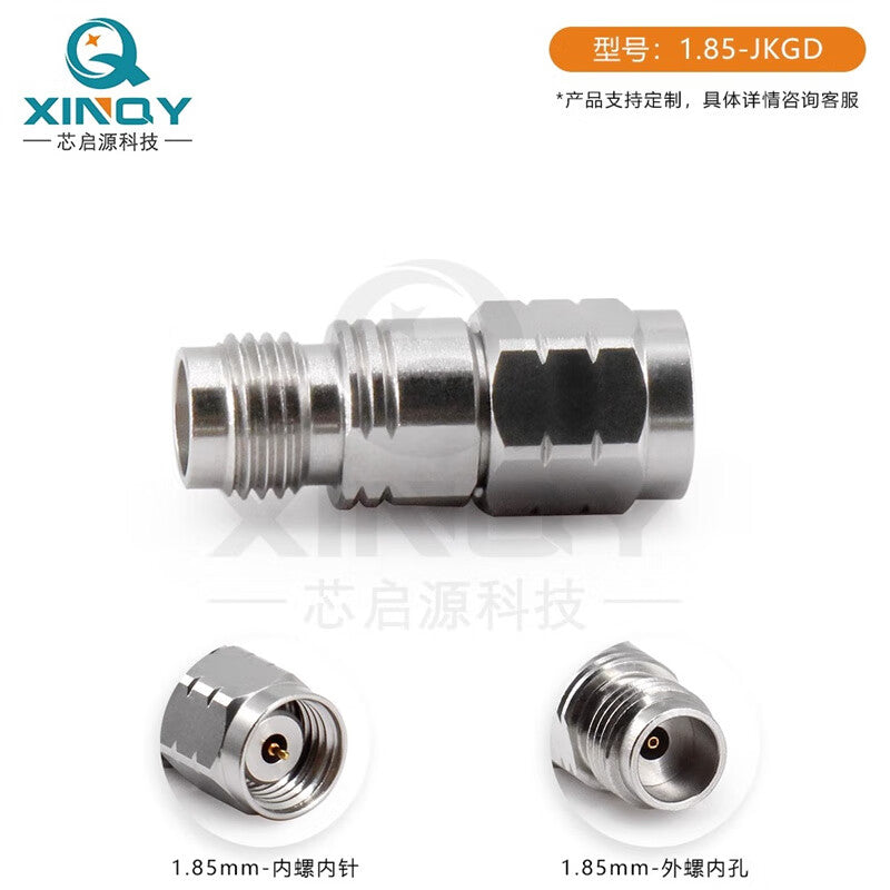XINQY Millimeter Wave High Frequency Coaxial Adapter for Network Testing: 1.85mm Female to 1.85mm Female DC-67GHz