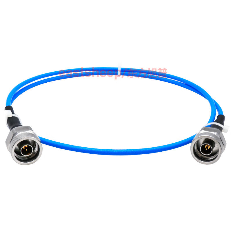 Dongfang Xupu High Frequency Test Adapter Cable, 0.5m, N-male to N-male Flexible Cable, NM RM141-Stainless Steel N-JJ 18G, Low VSWR