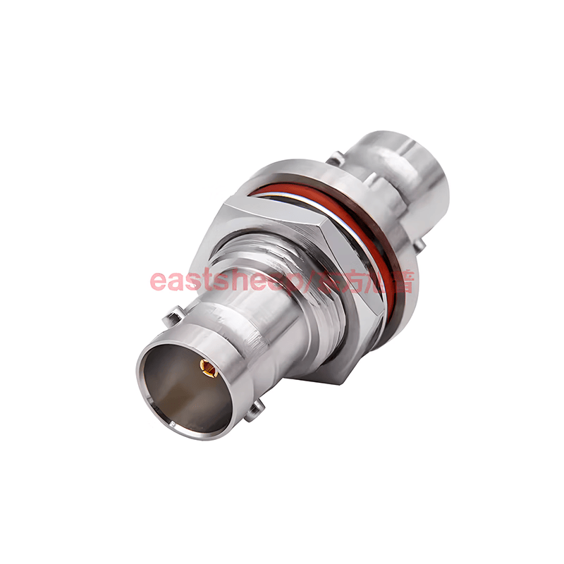 Eastsheep 75 Ohm RF Adapter BNC-KYK-75 (75 Ohm Q9/BNC Female to Female, Through-Wall Waterproof, 2-Pack)