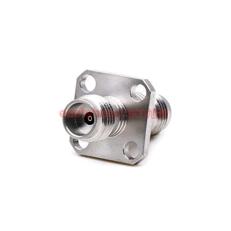 Eastsheep millimeter-wave adapter 1.85-KFKG (female to female), flange-fixed DC-67G, 1 unit.