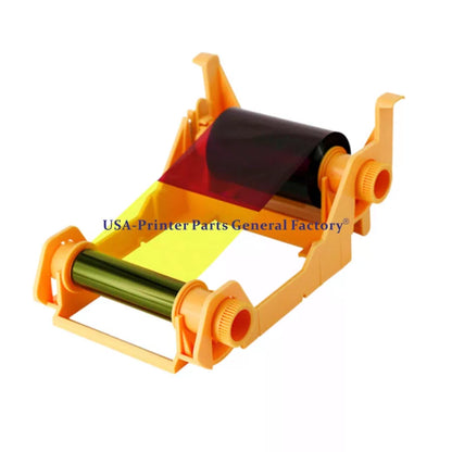 800033-840 YMCKO Ribbon Fits For Zebra ZXP Series3 Card Printer 200 Prints [1]