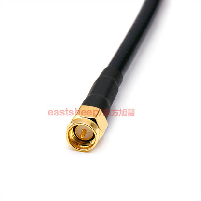Eastsheep RG58/U RF cable, SMA to BNC male to male extension cable, 0.8m SMA/BNC-JJ coaxial feeder.