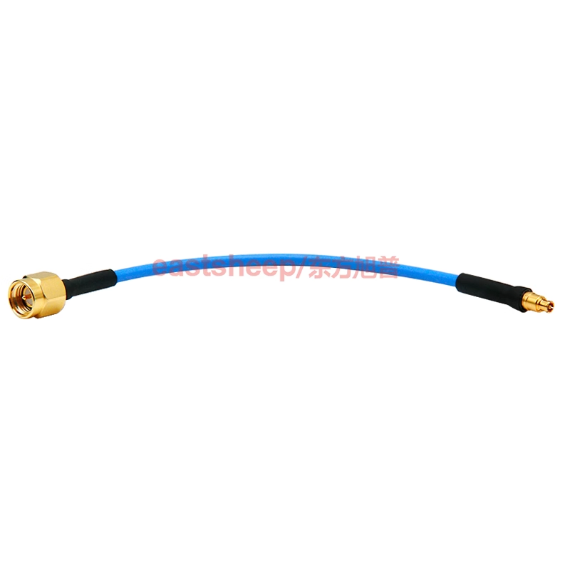 Dongfang Xupu Semi-Flexible Connector Cable, SMA Male to SSMP Female, 2 Meters, DC-12G KTR086-SMA/SSMP-JK
