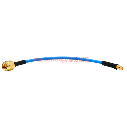 Dongfang Xupu Semi-Flexible Connector Cable, SMA Male to SSMP Female, 2 Meters, DC-12G KTR086-SMA/SSMP-JK