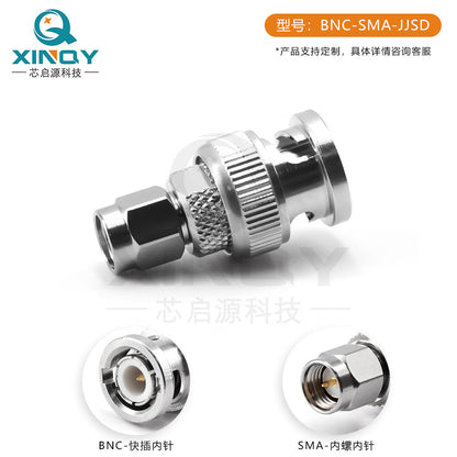 XINQY BNC/SMA Coaxial Adapter 4G BNC to SMA Female/Male Q9 Adapter for Spectrum Analyzers. Male BNC to SMA connector (BNC-SMA-JJ/5 pieces).