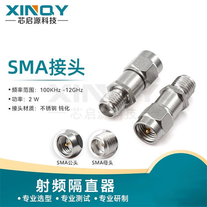 XIQNY SMA 100K-12G 200V DC Isolator, DC Blocker, 100KHz-18GHz