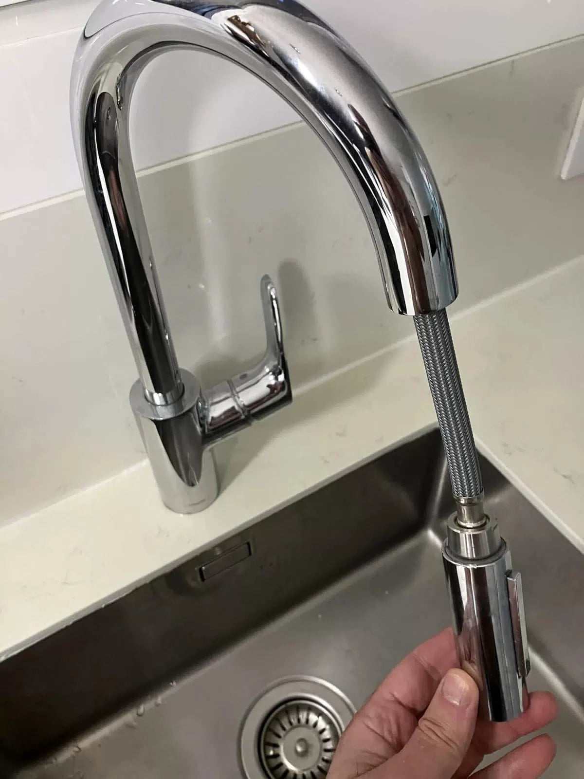 88624000 Kitchen Faucet Hose Replacement Part for Hansgrohe 59 Inch, Gray [5]