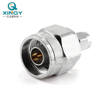 XINQY N-male to SMA-female 18GHz Coaxial Adapter N-SMA-JJ Male/Female Interchange Connector N Male to SMA Male/5pcs