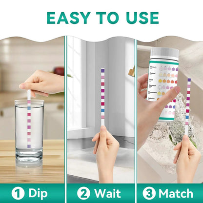 8-Parameter Heavy Metals Water Test Strips (75 Strips) [4]