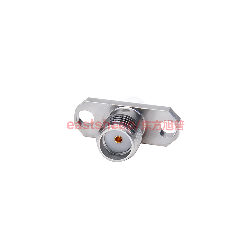 Eastsheep RF Connector, Stainless Steel SMA Female 2-Hole Flange Mounting SMA-KFD46CG DC-18G, 1 piece per pack