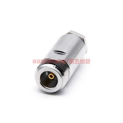 Eastsheep RF connector N-K-3 N female, solderable type, compatible with SYV50-3 cable (2-pack).