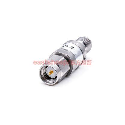 Dongfang Xupu SMA RF Attenuator, Coaxial Attenuator, 6dB, 2W Stainless Steel, 0-6GHz, 2W Attenuator SMA-JK-6G, 1 unit.