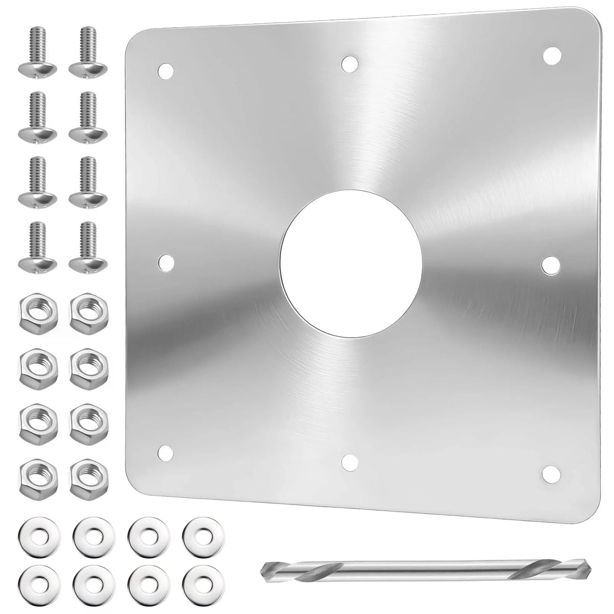 8x8-Inch Pool Water Return Repair Kit for Above Ground Pools Wall no [1]