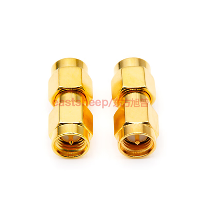 Dongfang Xupu RF Coaxial Adapter, SMA to SMA Male to SMA Male to JJ Converter, DC-6G, 1 piece