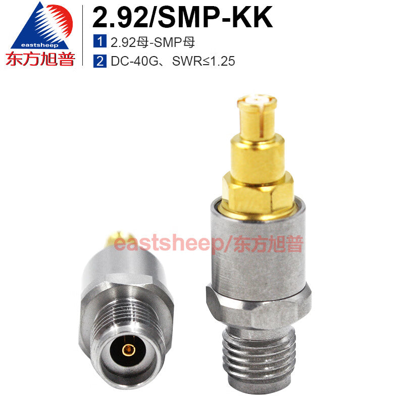Eastsheep Millimeter Wave Test Adapter 2.92/SMP-KK (2.92 Female to SMP Female) DC-40G (1 unit)