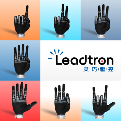 LEADTRON DH116-R1 CAN-FD Right Hand Dexterous Hand Robot, 5 Fingers, 11 Degrees of Freedom, 50N Grip Strength