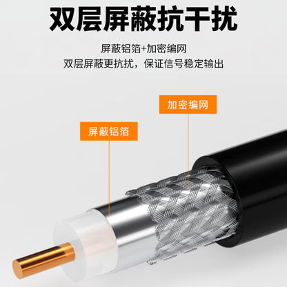 Fengyingzi LMR400 RF Connector Cable, TNC Male to TNC Female Coaxial Extension Cable, 20 meters, FYZ-KF-A20