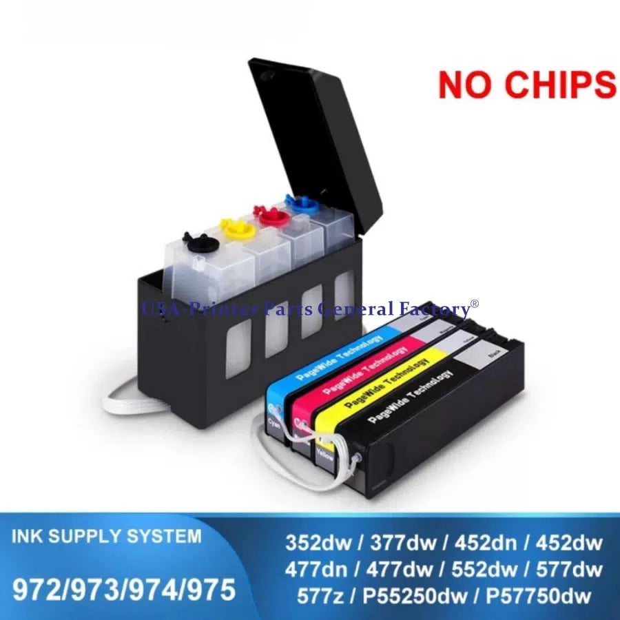 972-975 CISS Continuous Ink Supply System For HP 352dw 377dw 477dn/dw 452dn/dw [1]