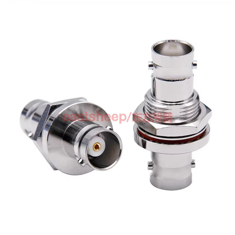 Eastsheep RF Adapter BNC-KYK (Female to Female) - Waterproof Panel Connector, Dual-Pass BNC-KKY Waterproof Connector (1 unit)