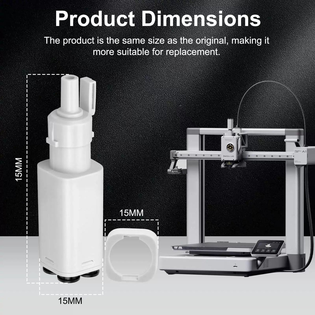 A1/A1 Mini AMS Lite Filament Hub,5-Way Hub Compatible with White [2]