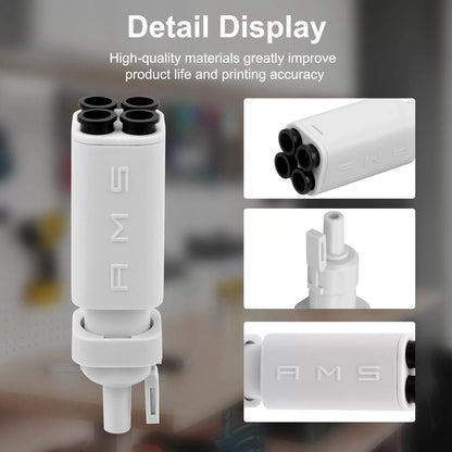 A1/A1 Mini AMS Lite Filament Hub,5-Way Hub Compatible with White [3]
