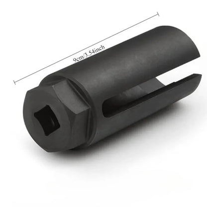 1Pcs Square drive size 1/2 Universal 22mm Socket Wrench Oxygen-containing European Standard Oxygen Vacuum Sensor Removal Socket