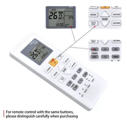 ACXA75C01920 Remote Control For Panasonic CS-NZ9SKE, CS-NZ25TKE, CS-NZ12SKE [5]