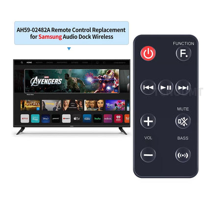 AH59-02482A Remote Control For Samsung Audio System DA-E550 DA-E570 DA-E650/ZA [2]
