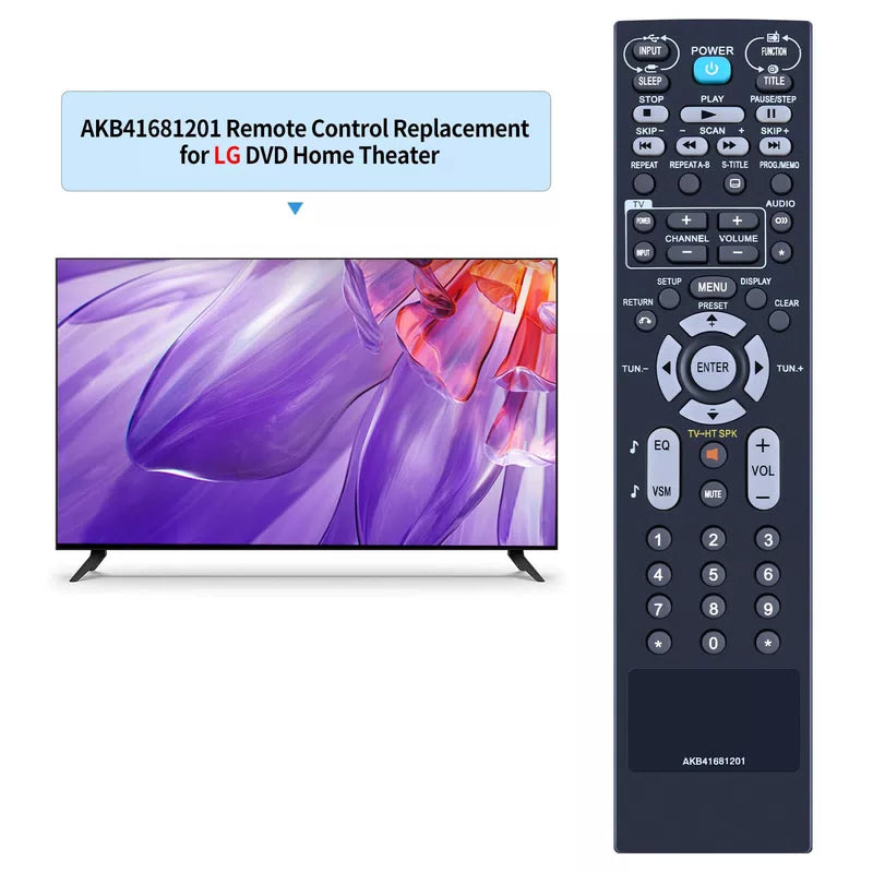 AKB41681201 Remote Control For LG DVD Player HT854 LHT854 LHT584 HT963PA HT963SA [2]