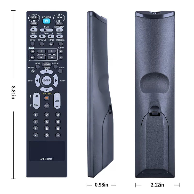 AKB41681201 Remote Control For LG DVD Player HT854 LHT854 LHT584 HT963PA HT963SA [5]