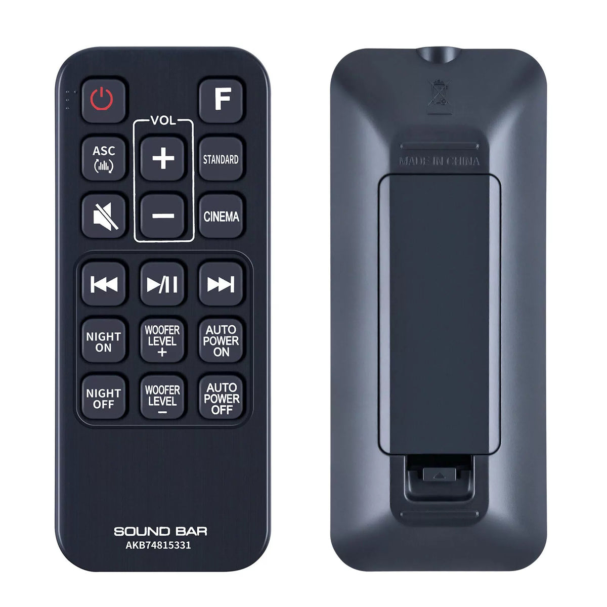 AKB74815331 For LG Sound Bar Remote Control SH4 SPH5B-W SHC4 SH4D SPJ4B-W [1]