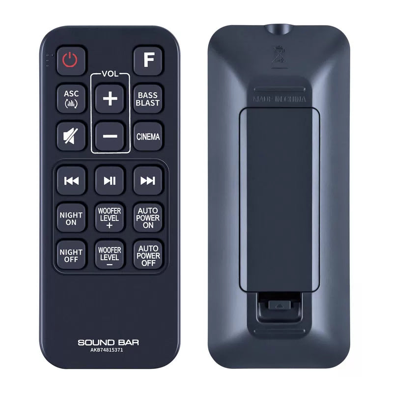 AKB74815371 For LG Sound Bar Remote Control SK4D SK3D SLM3D SPH4B-W SL3D [1]
