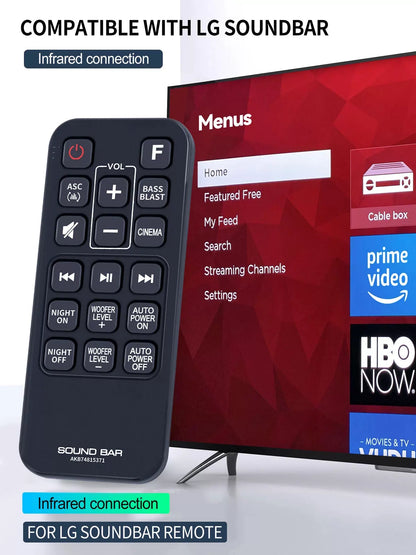 AKB74815371 Remote Control For LG Sound Bar SJ3 SPJ4B-W SJ4 SK4D SK3D SL3D [1]