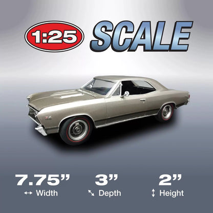 AMT 1967 Chevrolet Chevelle SS396 1:25 Scale 7.75 inches long, Multicoloured [4]