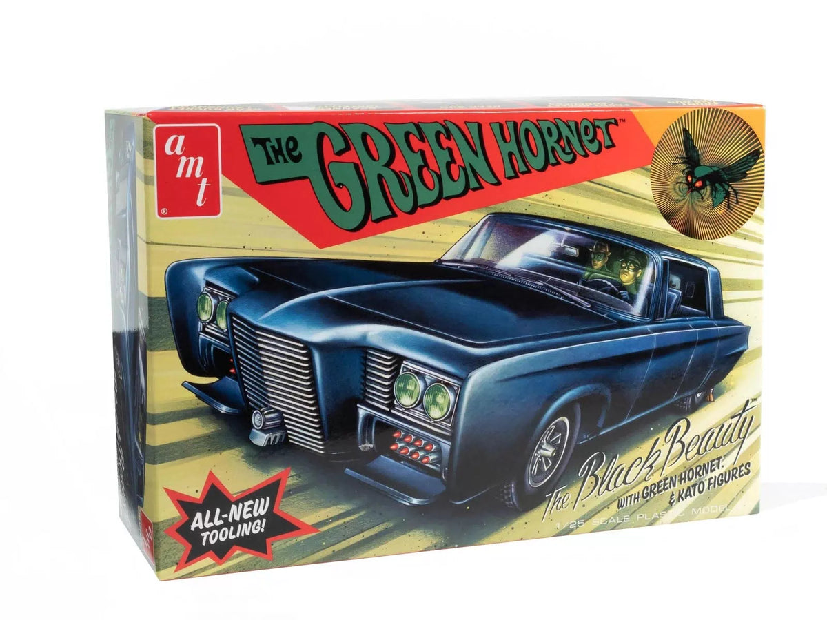 AMT Green Hornet Black Beauty 1:25 Scale Model Kit 9 inches long, Molded Color [1]