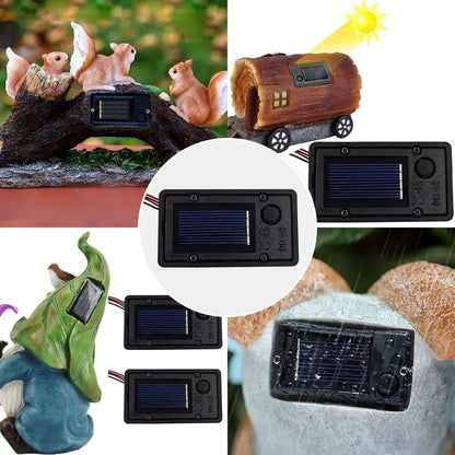 AQEENURA Battery Box, Solar Lantern Light Replacement Parts Top 2PCS, Black [8]