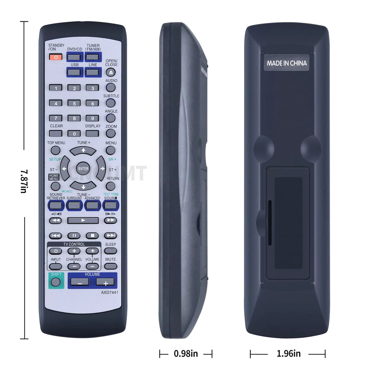 AXD7441 Replacement Remote Control For Pioneer DVD Player [5]