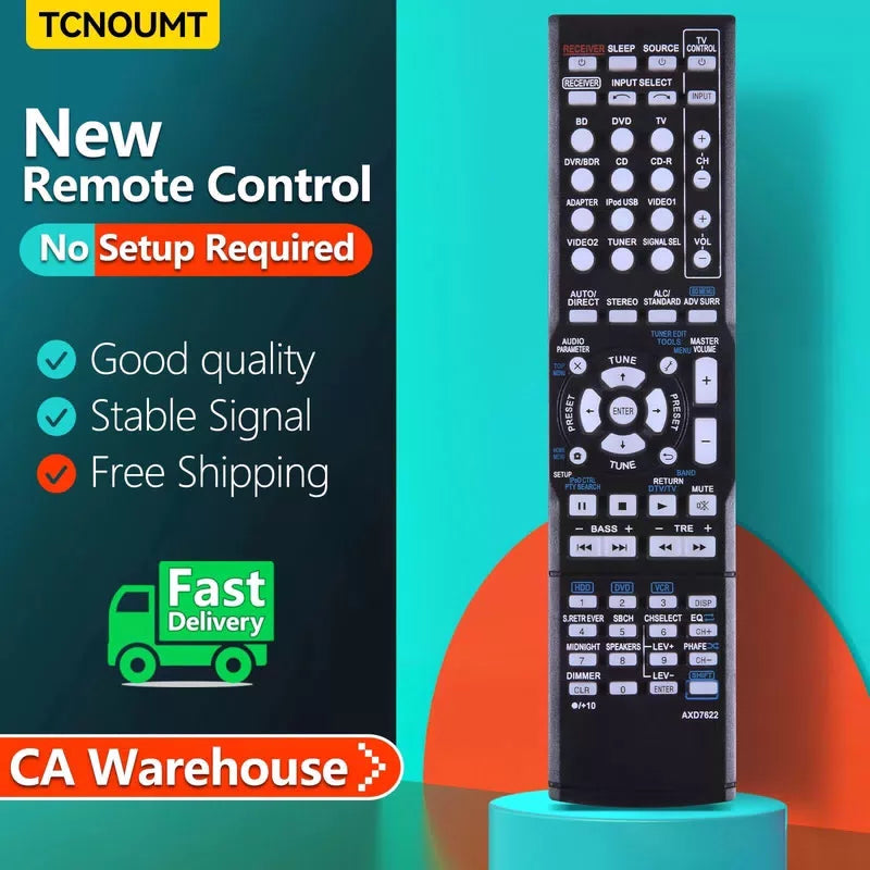 AXD7622 For Pioneer AV Receiver Remote Control VSX-821-K VSX-826-K VSX-921-K [3]
