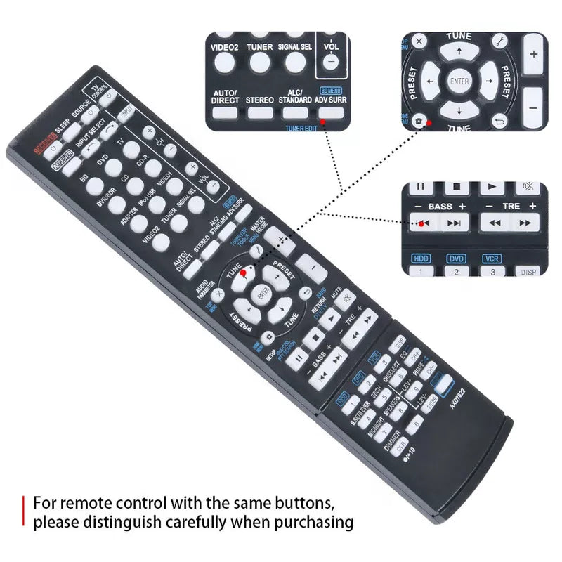 AXD7622 For Pioneer AV Receiver Remote Control VSX-821-K VSX-826-K VSX-921-K [5]