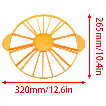 AYLIFU Cheesecake Pastel Cake Part Marker 10/12 Double Sided NO, Yellow [2]