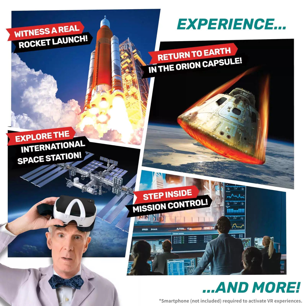 Abacus s Bill Nye's Science Squad: Rocket Lab VR - 10 inches x 12 [4]