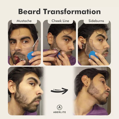 Aberlite ClearShaper 3.0 - Beard Shaper Kit w/Two 1 Count (Pack of 1), Blue [4]