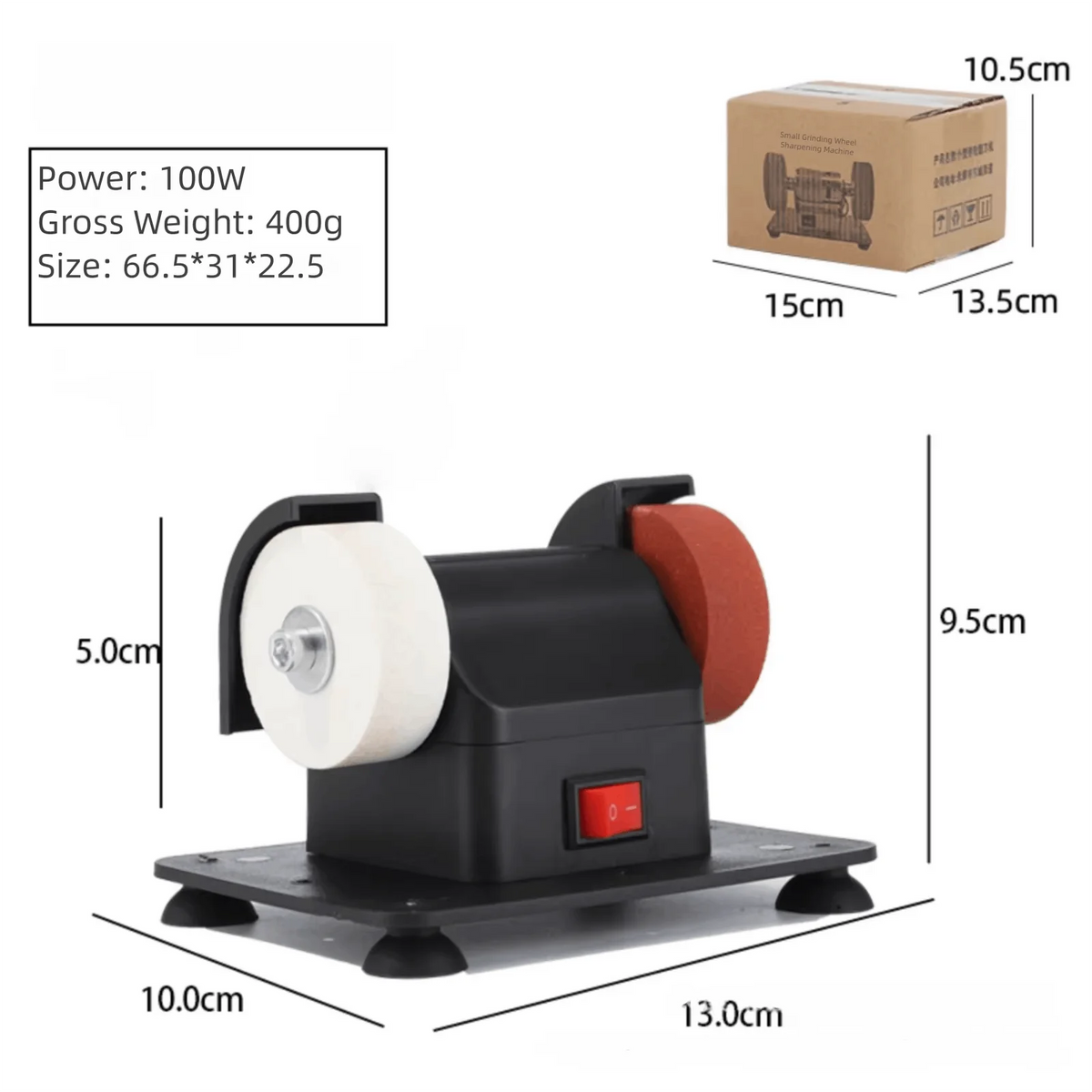 Small Grinding Wheel Machine Household Grinding Wheel Machine Knife Sharpener Suction Cup Tabletop Grinding Polishing Machine