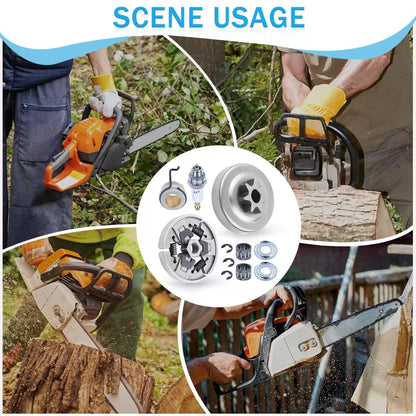 Adefol Sprocket Clutch Drum 3/8" 7T Needle Bearing Kit for Stihl MS290 MS390... [7]